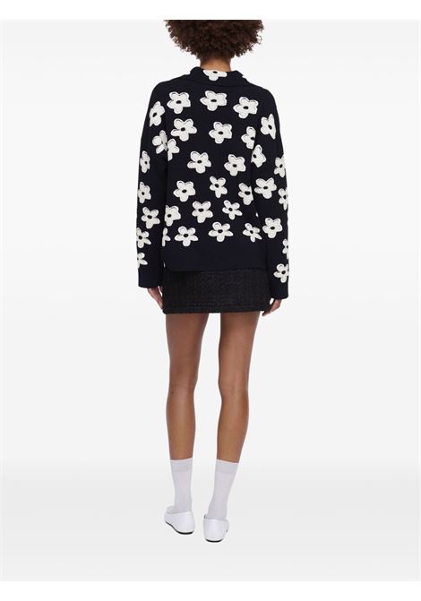 Black Daisy polo top Marc Jacobs - women MARC JACOBS | 2S5RTP001K29005